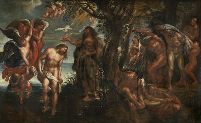 El bautismo de Cristo de Peter Paul Rubens